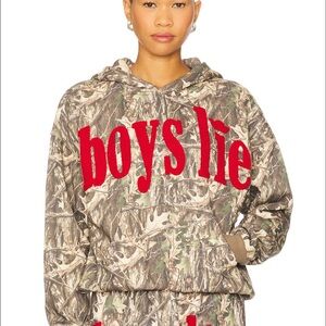 Boys Lie Camouflage Hoodie